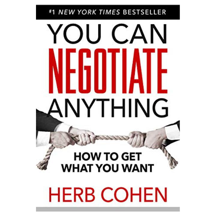 You Can Negotiate Anything Book by Herb Cohen