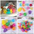 (10 Pack) Reusable Ice Cube - Refreezable Reusable Ice Cubes for Drinks, Plastic Ice Cubes Reusable Dry Ice for Cocktails Coolers like Coffee Fake Shapes, Non Melting Ice Cubes.. 