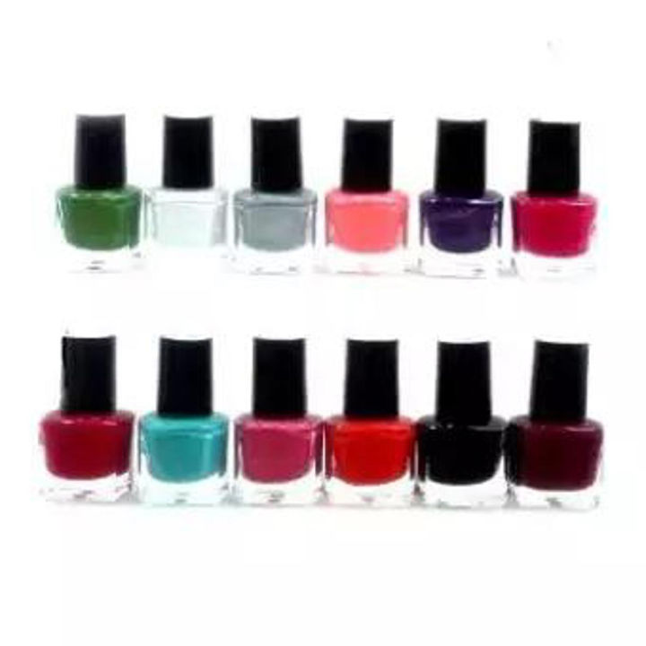 Pack Of 12 Peel Off Nail Polish