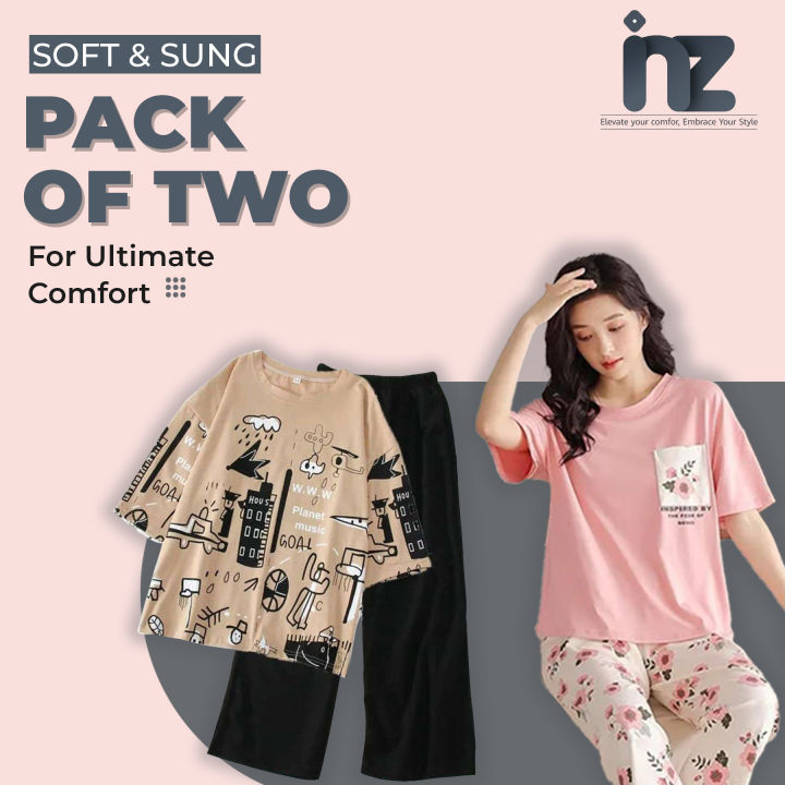 Pack%20of%202%20Nightwear%20Sets%20for%20Girls%20&%20Women%20%E2%80%93%20Avocado%20&%20Floral%20Printed%20Pajama%20Sets%20%E2%80%93%20Summer%20Cotton%20Jersey%20Lounge%20Wear%20%E2%80%93%20Soft%20&%20Breathable%20Sleepwear%20%E2%80%93%20Mom%20&%20Daughter%20Matching%20Sets%20%E2%80%93%20Sizes%207%20to%2014%20Yrs%20&%20S%20to%20XL%20%E2%80%93%20Relax%20Fit%20Two-Piece%20Combo%20-%20Image%204