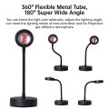 USB Sunset Projector Led Night Light Sun Projection Desk Lamp Table Lamp for Bedroom Bar  Wall Decoration Lighting By E Light. 