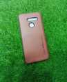 LG G8 ThinQ Back Cover New Branded Smooth Protective Leather TPU Mobile Cover With Holding Mobile Case Pouch. 