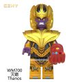 Avengers Endgame Lego Minifigures Super Heroes Pepper Spider Man Stan Lee Building Blocks Toys for Children WM6061. 
