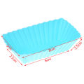12PCS Freshware Silicone Baking Cups Reusable Cupcake Muffin Cups Cake Molds. 