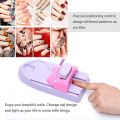 FREE 6 Nail Polish Nail Art Printer Machine Manicure Stamp Plate Drawing Printing Enamel Kit for Nail Design Saloon. 