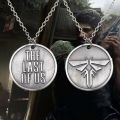 The Last Of Us 2 Necklace Firefly Logo Letters Dogtag Joel Ellie Tess Pendant Vintage Retro Hot Game Men Women. 
