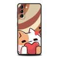 Cute Cat Cartoon Case For Samsung Galaxy S22 Ultra S21 S20 FE 5G S10 S9 S24 Plus S10E S23 Phone Cover Black Silicone. 