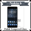 Nokia 6 Tempered Glass Screen Protector Premium High Quality Polish Glass For Nokia 6. 