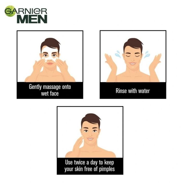 Garnier%20Men%20Power%20White%202-in-1%20Fairness%20Facewash%20and%20Shaving%20Foam%2050%20ml%20-%20Image%204