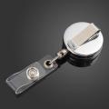 Commonly 3.2cm Full Metal Tool Belt Money Retractable Key Ring Pull Chain Clip. 
