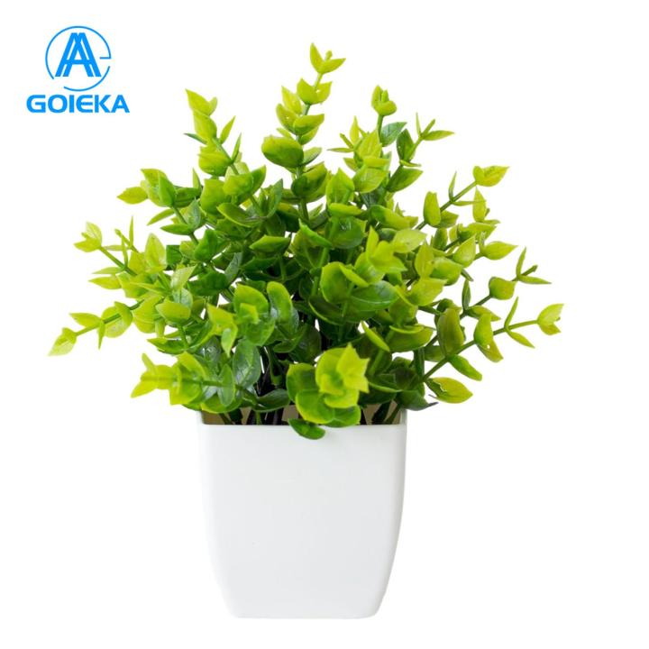 GOIKEA Simulated Plant Pot Realistic Artificial Potted Plant for Home Office Decor No Maintenance Needed Perfect for Wedding Party Display Garden Decoration Artificial Plant Pot