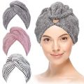 New Stylish Turbie Twist Cotton Super Absorbent Hair Towel Wrap. 