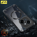 Nanu For Tecno Spark Go 1 4G [Bull] Compatible with Magsafe Phone Case Shockproof Slim Soft Cover Transparent Back Protection Casing + Silicone Lanyard. 