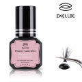 ZWELLBE Lash Clusters Glue 8ml Black Eyelash Glue for DIY Lash Extensions Long-Lasting Waterproof No Irritation Makeup Tool. 