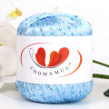 50G пряжа Sequin Stitch Yarn Line Yarns Hand Crochet Threads Parnter Yarn Summer Ice Silk Mercerized Yarn 265meters. 