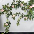 Artificial Rose Vines Artificial Floral Garland for Reception Office Wedding Engagement Ceremony. 