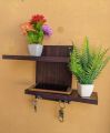 Home Wall Decor Mobile stand for charging & Key holder Decoration items shelf. 