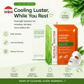 𝐖𝐁𝐌 Natural Solution Aloe & Tea Tree Facial Mask Sheet - Facial Mask for Glowing & Refreshed Skin. 