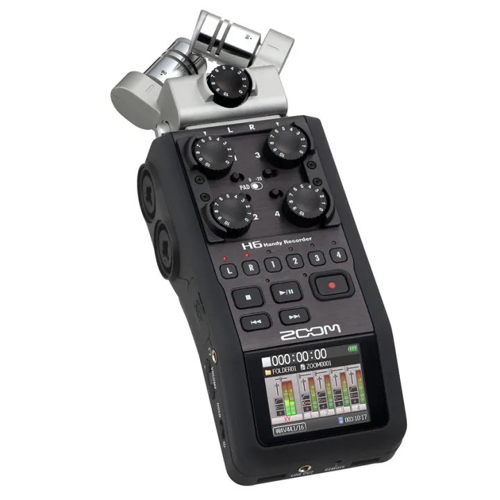 Zoom%20H6%20All%20Black%206-Track%20Portable%20Recorder,%20Stereo%20Microphones,%204%20XLR/TRS%20Inputs,%20Records%20to%20SD%20Card,%20USB%20Audio%20Interface,%20Battery%20Powered,%20Podcasting%20and%20Music%20-%20Image%202