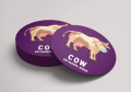 Bakra Eid Stickers Eid-ul-Adha Mubarak Stickers Printed Stickers in 2 Inches Round Shape for Meat Distribution. 