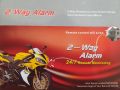 2 Way Motorcycle Alarm System Remote Control Vibration Alarm Long distance Alaram Theft Protection Scooter Motor Security Alarm Engine Start universal best for  YBR YBR-G YBZ YBDX 125 HONDA 150 GS 150 110 GR 150. 