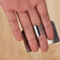 Multi-Function Stainless Steel Finger Guards – Protect Your Hands While Cutting and ChoppingEasy Vegetable Cutter Tool Stainless Steel Finger Guard Safe Vegetable Cutter Hand Guard Tool for Kitchen Cut Finger Protector Gadget Anti-cut Finger Protector. 
