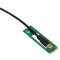 NGFF M.2 M Key to USB 3.0 PCI-E Riser Card M2 to USB3.0 PCIE 16X 1X Extender with Power for Lit  ner. 