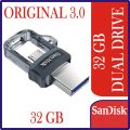 SANDISK ULTRA DUAL USB DRIVE ORIGINAL 3.0 32GB (USB AND OTG). 