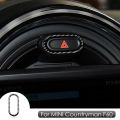 Carbon Fibre Warning Light Button Switch Cover for MINI Cooper F55. 
