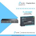 TP-Link Network Desktop/Rackmount Switch TL-SF1024D 24-Port 10/100Mbps - 18 Months Brand Warranty. 