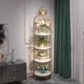 Corner Stand Corner Rack For Decoration Cage bird cage flower rack living room shelf corner floor multilayer storage cosmetics shop window display Saddiq Tele Mall. 