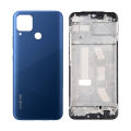 Realme C15 Complete Replacement Back Body Casing Housing Kit For Realme C15 - Blue. 