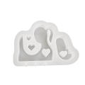 Silicone Mold Custom Design Easy Release Non-toxic Material Resin Casting Multifunctional  Silicone Mother Baby Mold for Mother's Day Gift Home Crafting Candle Making Plaster Artwork Family Activity. 