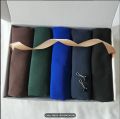 Pack of 5 chiffon hijab scarf stoller / Plain Chiffon Goergett Hijab Staller For Girls and Women's. 