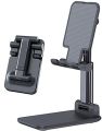 Face Value Phone Holder with Adjustable Height and Angle, Portable and Stable Phone Stand for Desk Plastic Mobile Phone Stand Adjustable Desktop Phone Holder Dock. 