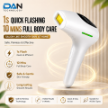 DAN TECHNOLOGY Professional IPL Hair Removal Device | Premium Permanent Hair Removal Machine | Smart Painless Laser Epilator for Face & Body. 