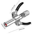 Grease Coupler with 30cm Hose Gear Grease Nozzle 10000PSI. 