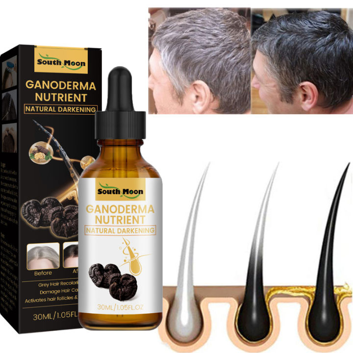 New Repair Damage Anti-Hair Sercum Gray Hair Care Serum Ebony Hair Nourishing Hair Loss Men And Women Fast Lasting Beauty Health Feeoi Freeio