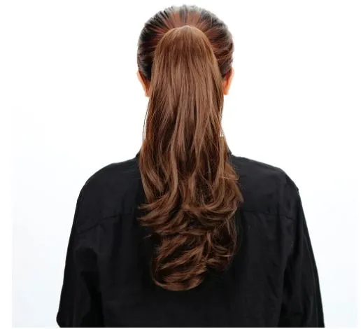 Pony%20tail%20Extension%20For%20Girls%2026%20inch%20Blond%20Color%20-%20Image%202