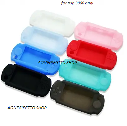 For PSP 3000 Case New Protective Housing Soft Silicone Case Skin Cover