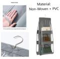 6 and 8 Pockets Double-sided Hanging Storage Bags with Hanging Hook / Handbag, Purse, Bags Organizer 1 Pcs. 