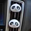 1Pair Auto Car Dashboard Air Freshener Blink Panda Vest Perfume Diffuser Fragrance Black Color. 