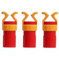 /3pcs Plastic For Wood Woodworking Tools Clamper Fixing Sleeve Screw Holder. 