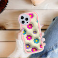 FELMYST Case For iPhone 7 Plus Hot Ins Cartoon Cute Colorful Flowers Mobile Phone Casing Shockproof Soft Back Cover for Girl. 