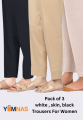 Black Trousers for Women. 