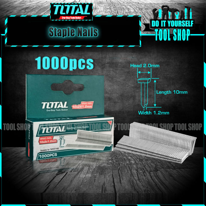 Total%201000%20pcs%20Staple%20Nails%20Box%2010mm%20for%20Wood,%20Plywood%20For%203%20in%201%20Staple%20or%203%20Way%20Staple%20supported%20-%20Image%203