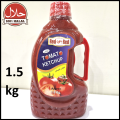Tomato Ketchup 1.5kg bottle- family pack- fresh stock and goodness -halal product- certified standard. 