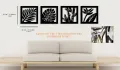 AR Decor Wooden Wall Hanging Decore Panel 4 Frame Leaf Scenery 3D DIY Laser Cut Cnc Wall Art Design Decoration For Home Decor Living Room And Offices And For Gifts Item. 