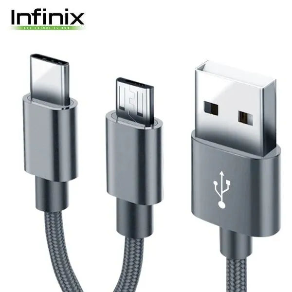 100%25%20Original%20Infinix%20XPL02%20Metal%20Micro%20USB%20And%20Type%20C%20Cable%20For%20Abdroid%205V%201.2~2A%20Grey%20/%20Infinix%202%20in%201%20Cable%20XPL02%20Fast%20Charging%205V%201.2~2A%20/%20Infinix%202%20in1%20fast%20Charger%20Cable%20-XPL02%20-%20Image%202