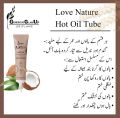 Love nature hot hair oil. 